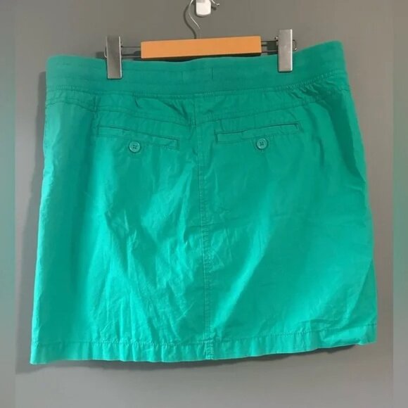 Reitmans size 13 Women's Green Skort, tennis, summer pockets, 100% cotton - Picture 5 of 7